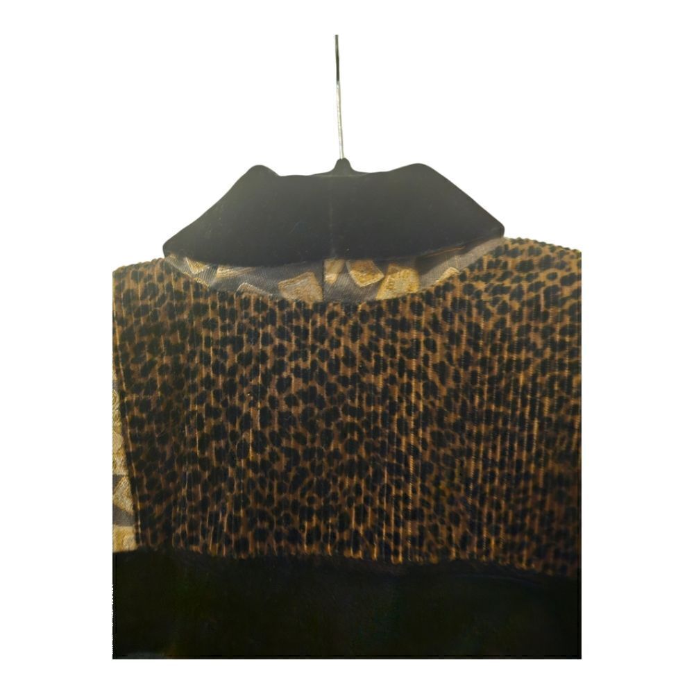 CONCINNO Mixed Print Velvet Blazer - Size Large‎ - Picture 4 of 10